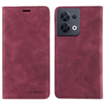 BETOPNICE 003 Wallet Shell for Oppo Reno8 5G (Global Version) RFID Blocking Leather Phone Case Stand Cover