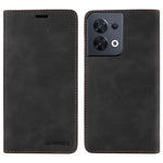BETOPNICE 003 Wallet Shell for Oppo Reno8 5G (Global Version) RFID Blocking Leather Phone Case Stand Cover
