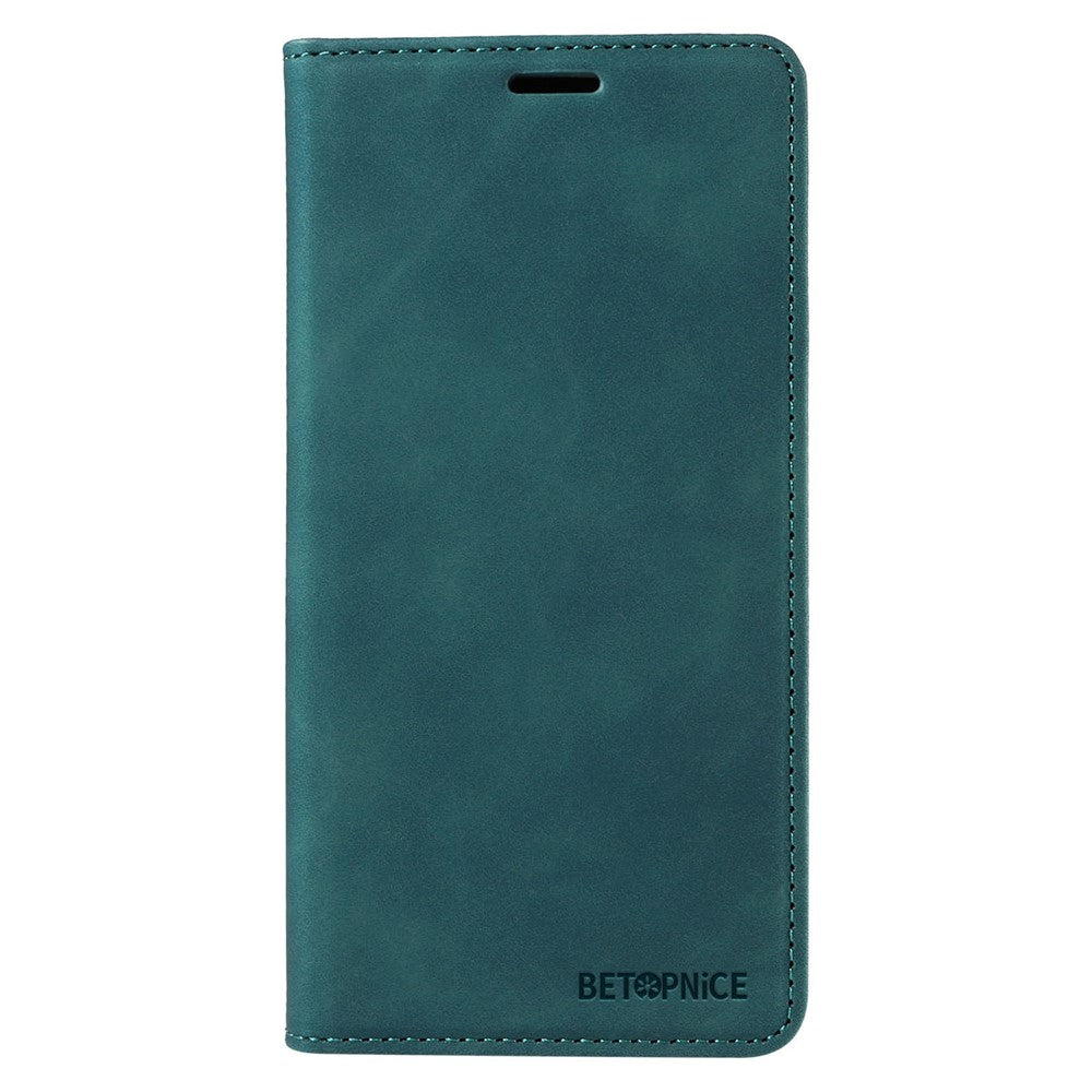 BETOPNICE 003 Wallet Shell for Oppo A17 4G / A17k 4G Leather Phone Case RFID Blocking Foldable Stand Cover