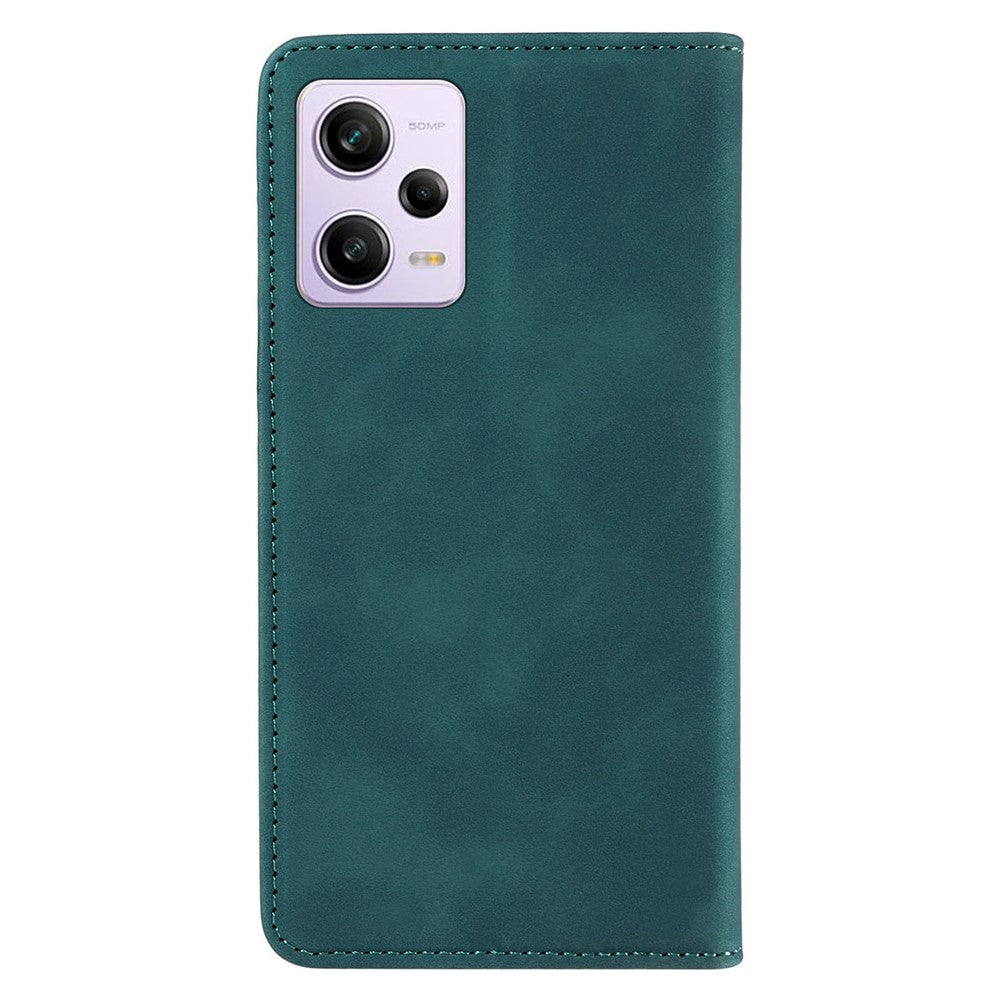 BETOPNICE 003 För Xiaomi Redmi Note 12 Pro 5G / 12 Pro Speed 5G / Poco X5 Pro 5G PU-läder RFID-blockerande mobilskal