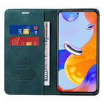 BETOPNICE 003 For Xiaomi Redmi Note 11 4G (Qualcomm) / Note 11S 4G PU Leather RFID Blocking Drop Proof Phone Case