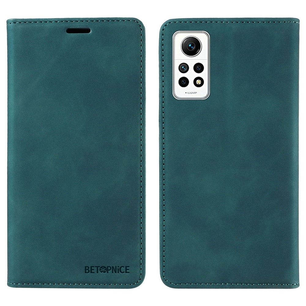BETOPNICE 003 For Xiaomi Redmi Note 12 Pro 4G / Note 11 Pro 4G (MediaTek) / Note 11 Pro 5G (Qualcomm) / Note 11E Pro 5G RFID Blocking Leather Case
