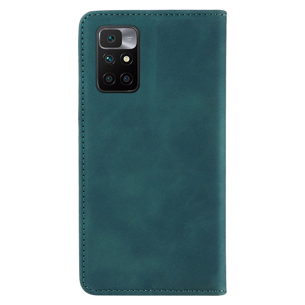 BETOPNICE 003 RFID-blokerende læderetui til Xiaomi Redmi Note 11 4G (MediaTek) / Redmi 10 4G (2021) / Redmi 10 2022 4G / 10 Prime