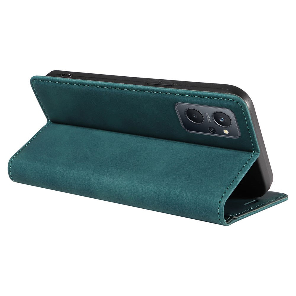 BETOPNICE 003 For Oppo A36 / A76 / A96 4G / K10 4G / Realme 9i 4G Leather Phone Case Wallet Shell RFID Blocking Stand Cover