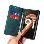 BETOPNICE 003 For Oppo A36 / A76 / A96 4G / K10 4G / Realme 9i 4G Leather Phone Case Wallet Shell RFID Blocking Stand Cover