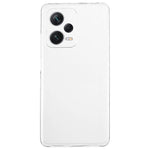 For Xiaomi Redmi Note 12 Pro+ 5G Phone Case TPU Frame+Acrylic Back+PET Screen Protector Transparent Cover