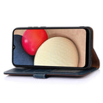 KHAZNEH RFID Blocking Leather Case for Huawei nova 11i , Litchi Texture Stand Wallet Phone Cover