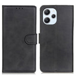 For Xiaomi Redmi 12 4G Cowhide Texture Phone Case TPU+PU Leather Wallet Stand Cover