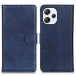 For Xiaomi Redmi 12 4G Cowhide Texture Phone Case TPU+PU Leather Wallet Stand Cover