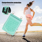 For Samsung Galaxy Z Flip5 5G RFID Blocking Phone Case PU Leather + PC Card Slot Cover with Makeup Mirror / Shoulder Strap