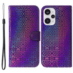 Wallet Leather Case for Xiaomi Redmi Note 12 Turbo / Poco F5 5G Dazzling Flower Pattern Phone Stand Cover