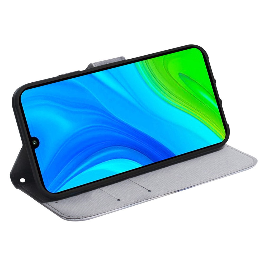 Wallet Phone Case for Xiaomi Redmi Note 12 Turbo / Poco F5 5G , PU Leather Pattern Printing Stand Cover