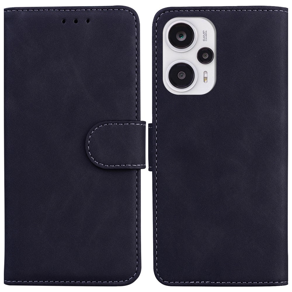 Wallet Case for Xiaomi Redmi Note 12 Turbo / Poco F5 5G , Stand PU Leather Phone Cover