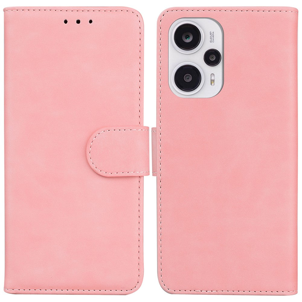 Wallet Case for Xiaomi Redmi Note 12 Turbo / Poco F5 5G , Stand PU Leather Phone Cover