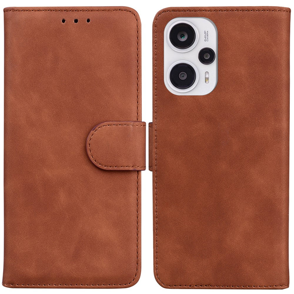 Wallet Case for Xiaomi Redmi Note 12 Turbo / Poco F5 5G , Stand PU Leather Phone Cover