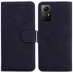 PU Leather Phone Cover for Xiaomi Redmi Note 12S 4G , Wallet Stand Solid Color Phone Case