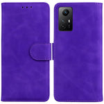 PU Leather Phone Cover for Xiaomi Redmi Note 12S 4G , Wallet Stand Solid Color Phone Case
