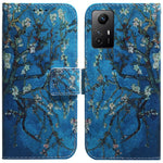 Flip PU Leather Case for Xiaomi Redmi Note 12S 4G Pattern Printing Stand Wallet Phone Cover