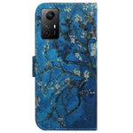Flip PU Leather Case for Xiaomi Redmi Note 12S 4G Pattern Printing Stand Wallet Phone Cover
