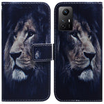 Flip PU Leather Case for Xiaomi Redmi Note 12S 4G Pattern Printing Stand Wallet Phone Cover