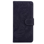 For Xiaomi Redmi Note 12S 4G Imprinted Tiger Phone Leather Case Wallet Stand Protective Cover