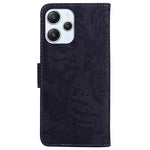 Imprinted Tiger PU Leather Wallet Cover for Xiaomi Redmi 12 4G , Anti-drop Phone Stand Case
