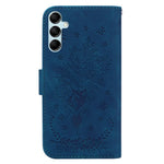 For Samsung Galaxy M54 5G / F54 5G Leather Wallet Stand Phone Case Imprinted Rose Butterfly Shell