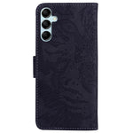 For Samsung Galaxy M54 5G / F54 5G Tiger Imprint Phone Case Leather Stand Wallet Anti-drop Cover