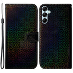 For Samsung Galaxy M54 5G / F54 5G Leather Wallet Case Dazzling Flower Pattern Phone Stand Cover