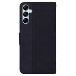 For Samsung Galaxy M54 5G / F54 5G Wallet PU Leather Cover Geometry Imprinted Stand Phone Case