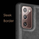 Vintage Phone Case for Samsung Galaxy Note20 / Note20 5G , PU Leather Coated TPU+PC Shockproof Cover