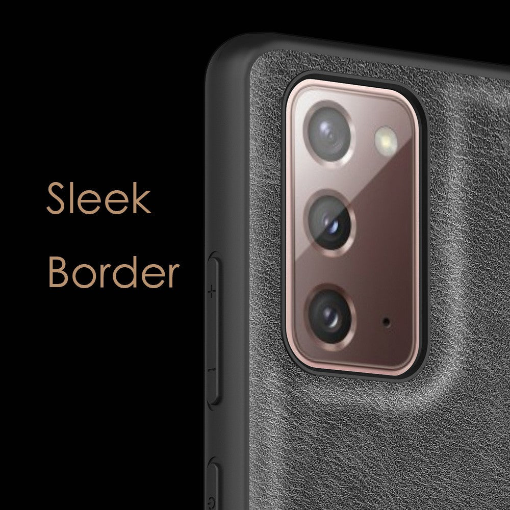 Vintage Phone Case for Samsung Galaxy Note20 / Note20 5G , PU Leather Coated TPU+PC Shockproof Cover