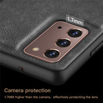 Vintage Phone Case for Samsung Galaxy Note20 / Note20 5G , PU Leather Coated TPU+PC Shockproof Cover
