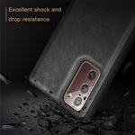 Vintage Phone Case for Samsung Galaxy Note20 / Note20 5G , PU Leather Coated TPU+PC Shockproof Cover
