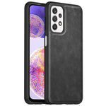 mobilskal för Samsung Galaxy A23 4G / A23 5G (Global version), PU-läderbelagt TPU+PC Vintage-skal