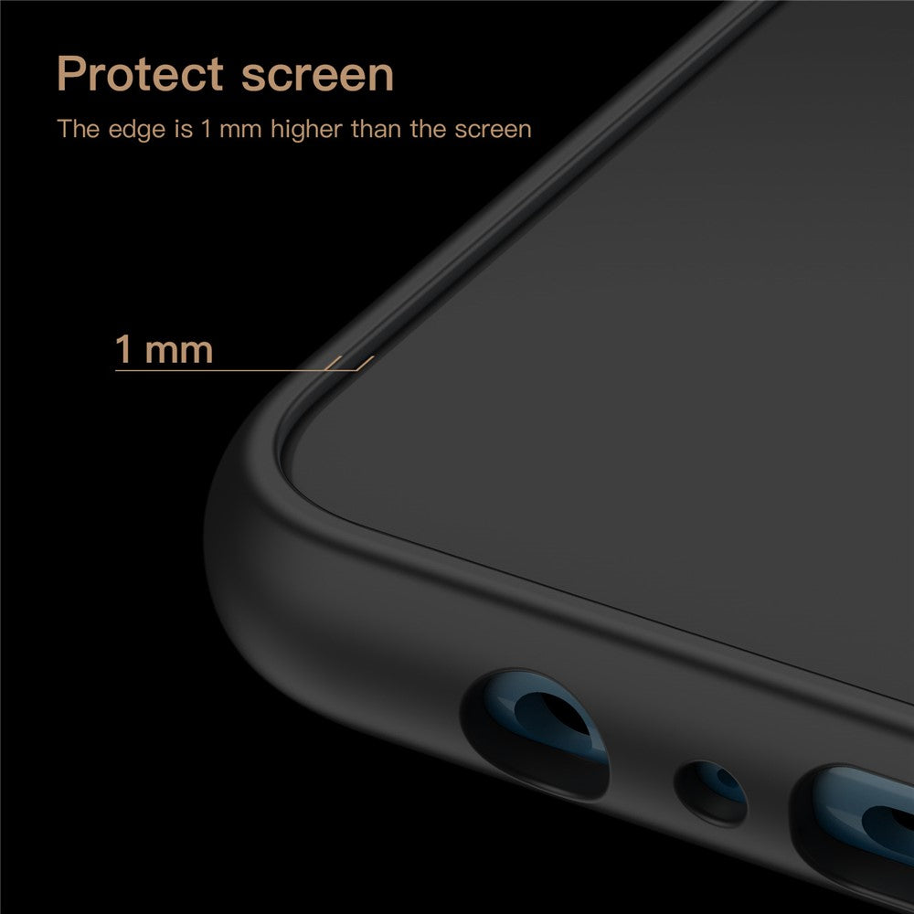 Samsung Galaxy A72 4G / 5G Retro mobilskal PU-läderbelagt TPU+PC Halkfritt Greppskydd