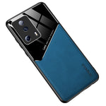 For Xiaomi 13 Lite / Civi 2 5G Anti-fall Cover PU Leather Coated TPU+PC Phone Case with Car Mount Metal Sheet