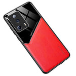 For Xiaomi 13 Lite / Civi 2 5G Anti-fall Cover PU Leather Coated TPU+PC Phone Case with Car Mount Metal Sheet