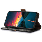 Til Asus Zenfone 10 5G / 9 5G Ægte Læder Telefoncover RFID Blokerende Pung Stativ Etui