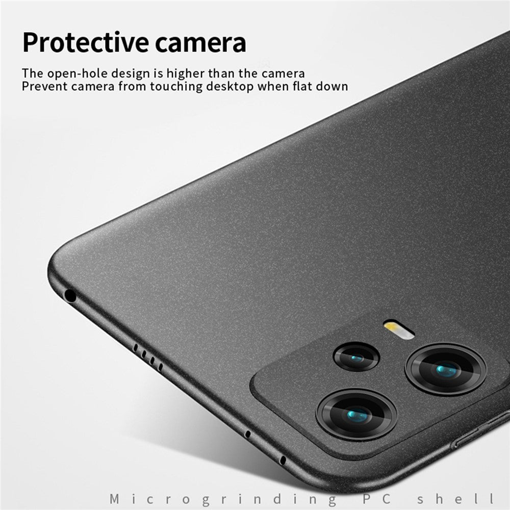 MOFI Shield Matte Series PC Phone Case for Xiaomi Redmi Note 12 Pro+ 5G / Note 12 Explorer 5G Phone Cover