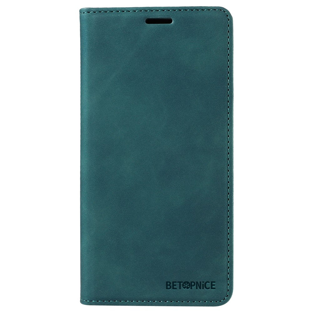 BETOPNICE 003 For Samsung Galaxy S21 Ultra 5G Leather Stand Phone Case RFID Blocking Wallet Cover