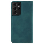 BETOPNICE 003 For Samsung Galaxy S21 Ultra 5G Leather Stand Phone Case RFID Blocking Wallet Cover