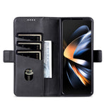 AZNS Til Samsung Galaxy Z Fold5 5G PU Læder Pung Flip Folio Stand Telefon Cover
