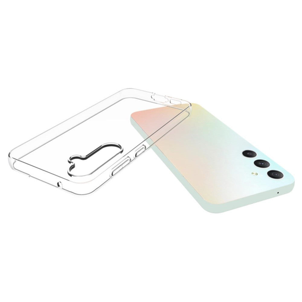 For Samsung Galaxy S23 FE Watermark-Free Phone TPU Case Transparent Glossy Phone Cover