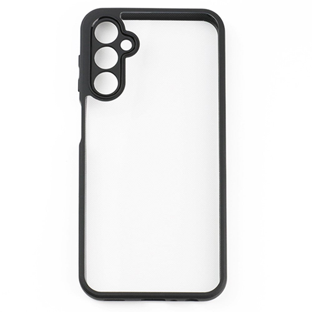 Slim-fit mobilskal i støvtæt TPU + hård transparent PC til Samsung Galaxy A24 4G (162,1 x 77,6 x 8,3 mm)