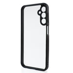 Slim-fit mobilskal i støvtæt TPU + hård transparent PC til Samsung Galaxy A24 4G (162,1 x 77,6 x 8,3 mm)