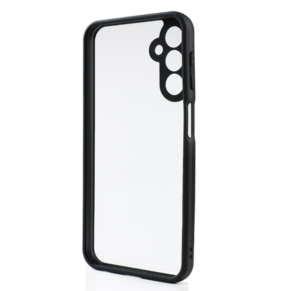 Slim-fit mobilskal i støvtæt TPU + hård transparent PC til Samsung Galaxy A24 4G (162,1 x 77,6 x 8,3 mm)