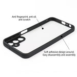 Slim-fit mobilskal i støvtæt TPU + hård transparent PC til Samsung Galaxy A24 4G (162,1 x 77,6 x 8,3 mm)