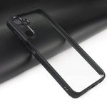 Slim-fit mobilskal i støvtæt TPU + hård transparent PC til Samsung Galaxy A24 4G (162,1 x 77,6 x 8,3 mm)