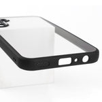 Slim-fit mobilskal i støvtæt TPU + hård transparent PC til Samsung Galaxy A24 4G (162,1 x 77,6 x 8,3 mm)